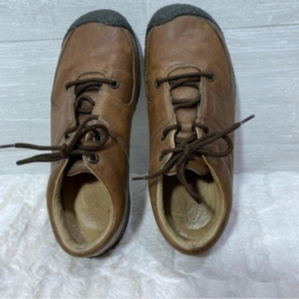 Keen men’s leather sneaker shoes Size 9.5 color Brown - Picture 8 of 12
